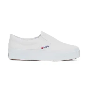 2740 Platform Slip-on Sneakers White