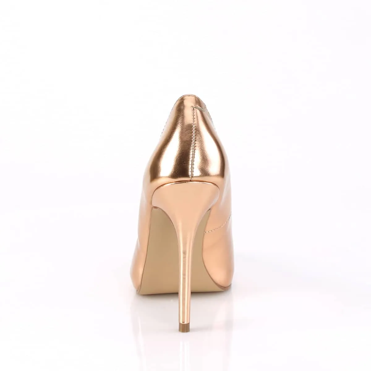 AMUSE-20 Gold Court High Heel