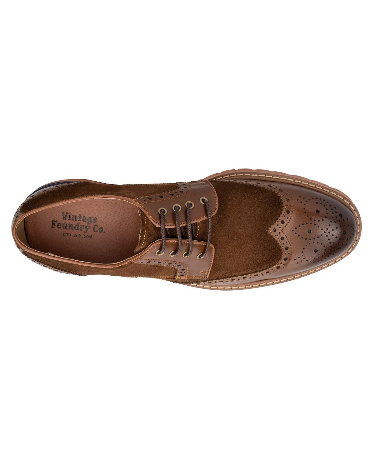 Andrew Vintage Foundry Co Men's Lace-Up Oxford Shoes