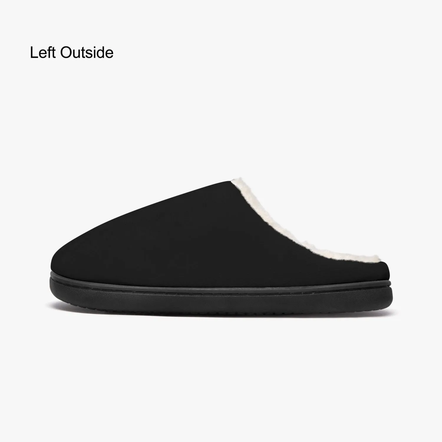 Black Unisex |  Fluffy Bedroom Slippers