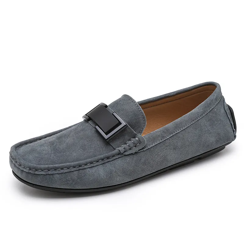 Chic Round Toe Casual Loafers