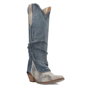 Dingo Shabby - Women's Denim Cowgirl Boots