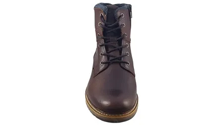 Escape Black Jack Mens Leather Boots Brandy