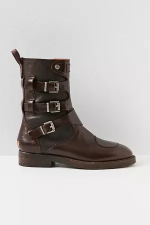 Free People WTF Dusty Buckle Boot