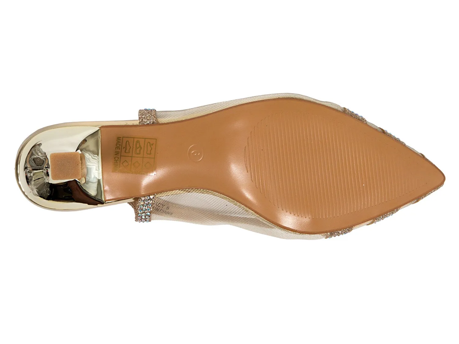 Lady Couture Macy Shoes, Metallic Gold