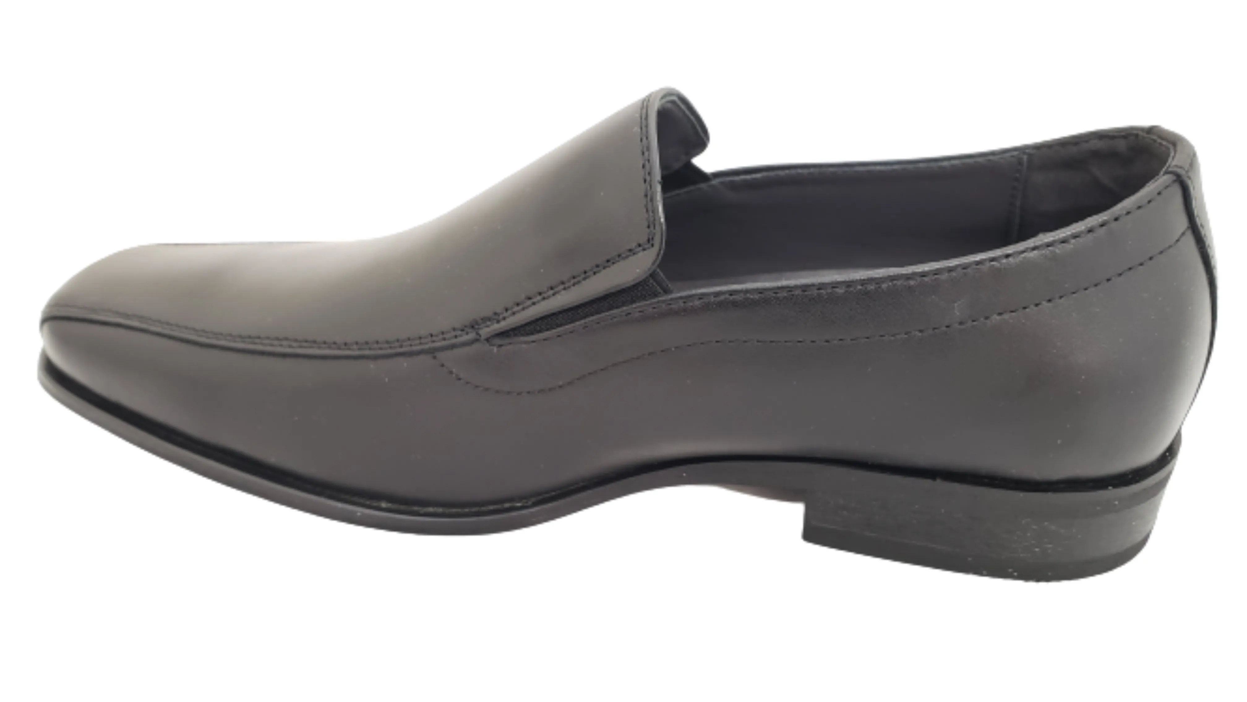 Marchée Men's Black Slip-On Shoe