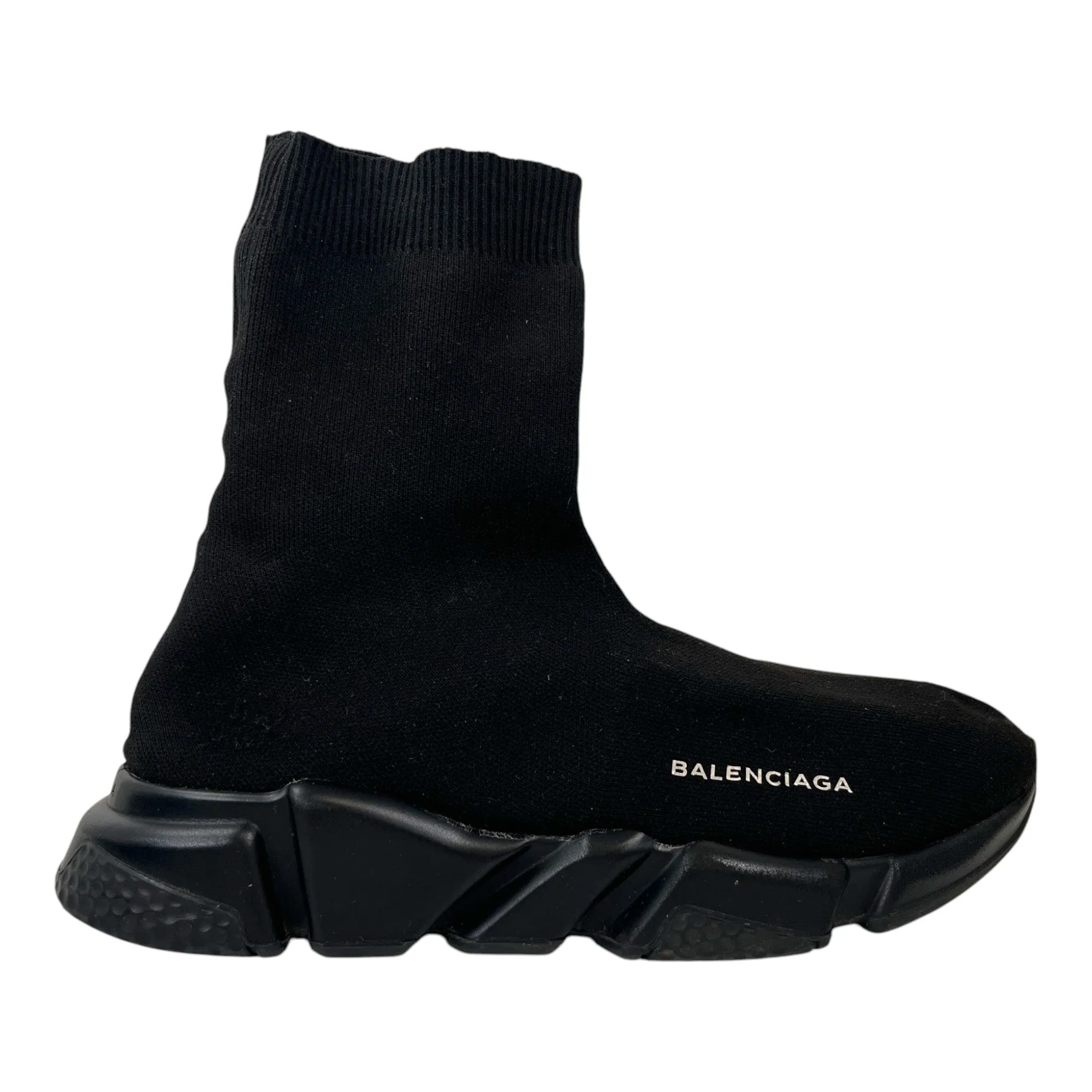 Men's Speed Sock High Trainers Black Size EU 42 / UK 8