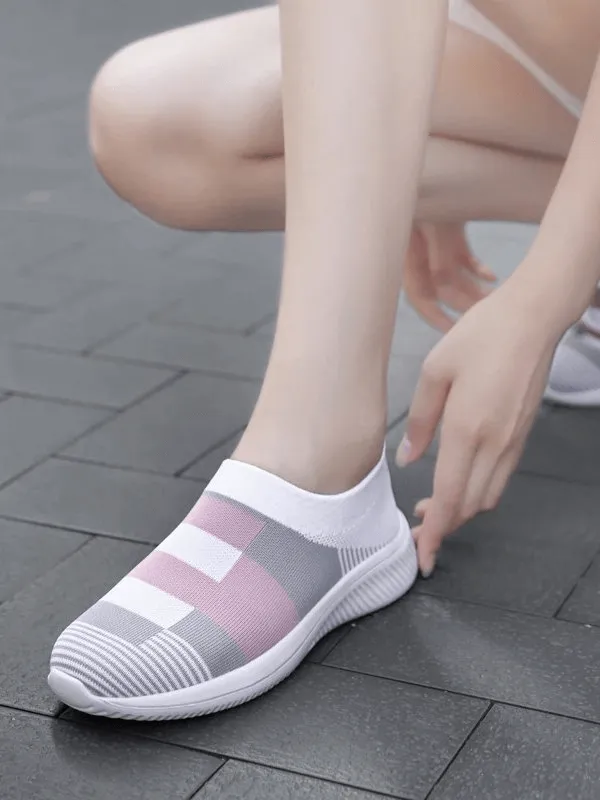 Mesh Breathable Women's Shoes / Stylish Sports Sneakers - SF0267