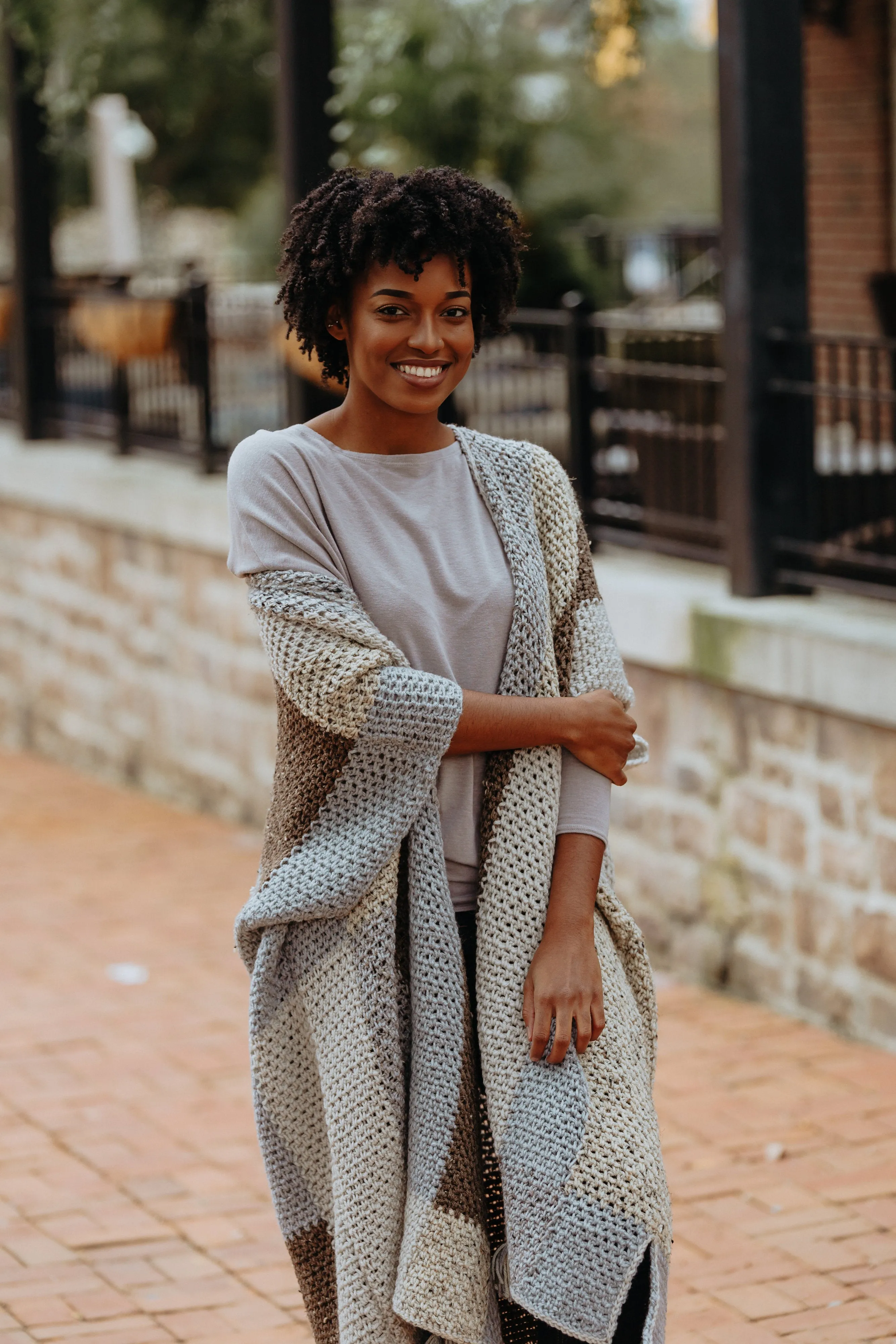 Patchwork Cardi // Crochet PDF Pattern