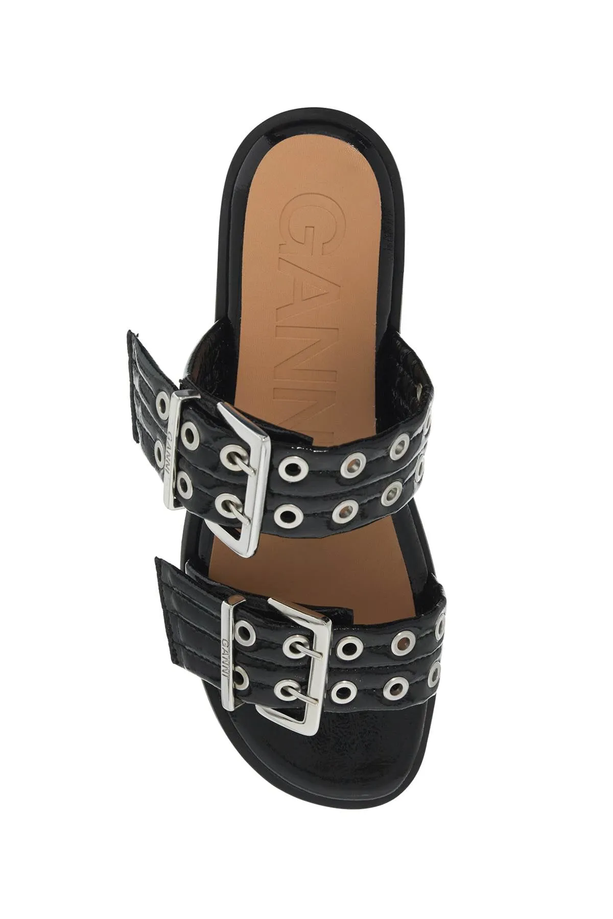 "women's buckle S2664 BLACK