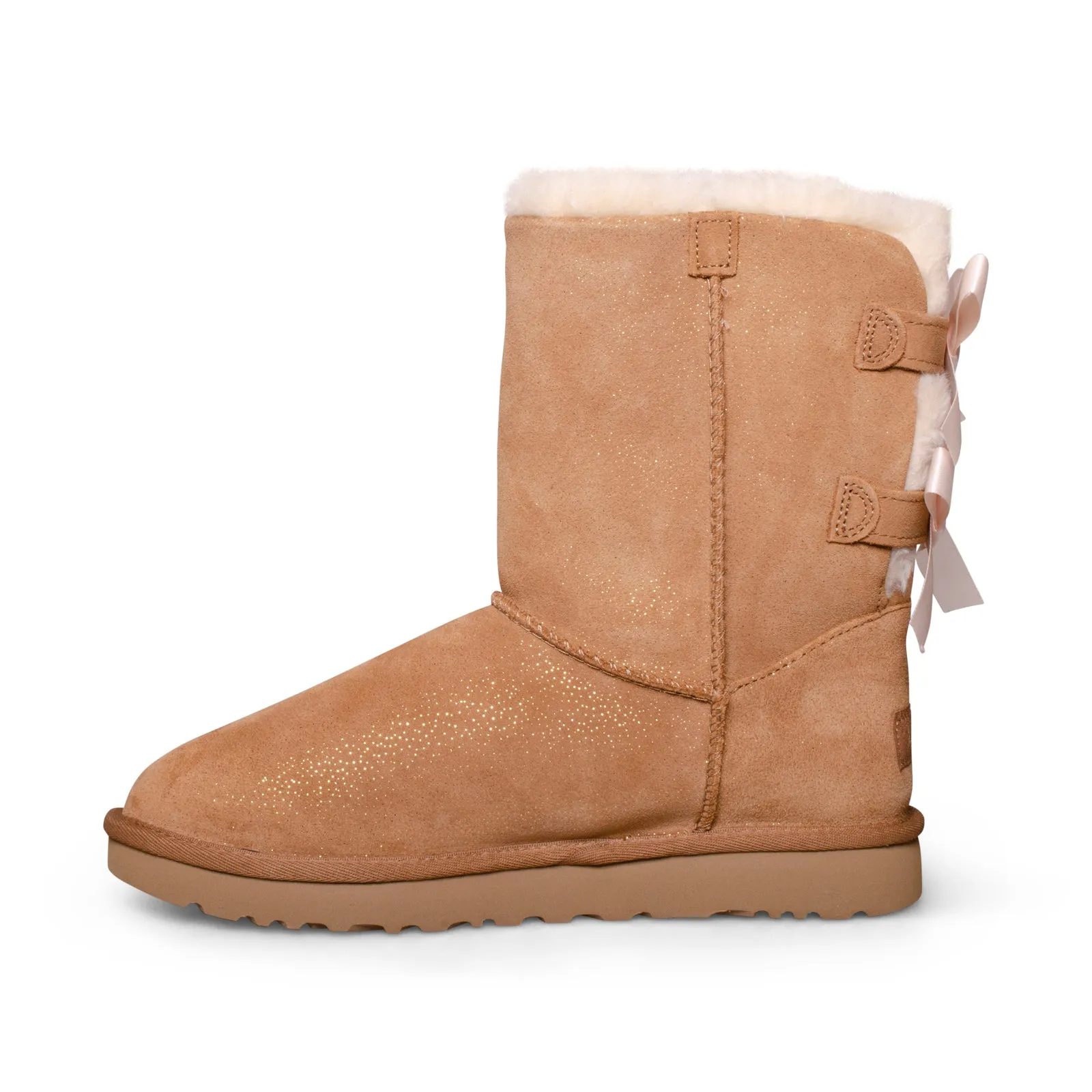 UGG Bailey Bow Twinkle Chestnut Boots - Women's