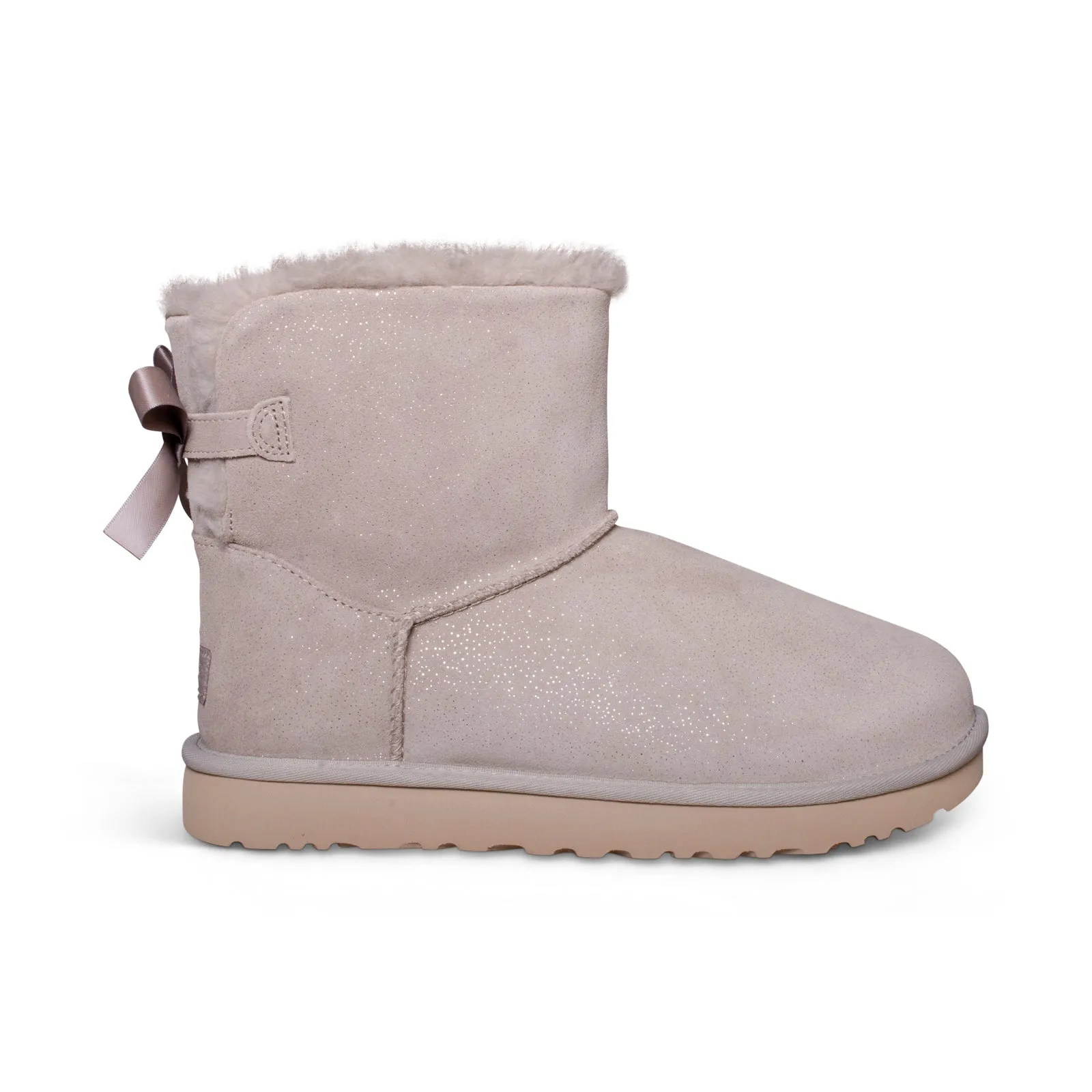 UGG Mini Bailey Bow Twinkle Goat Boots - Women's