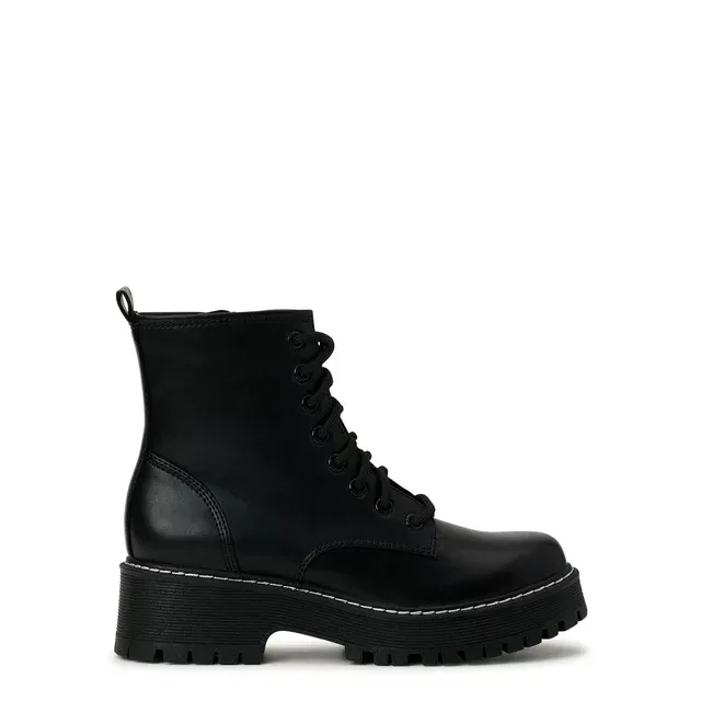 Women's Lug Sole Combat Boots