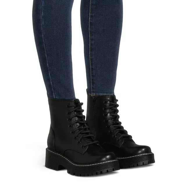 Women's Lug Sole Combat Boots