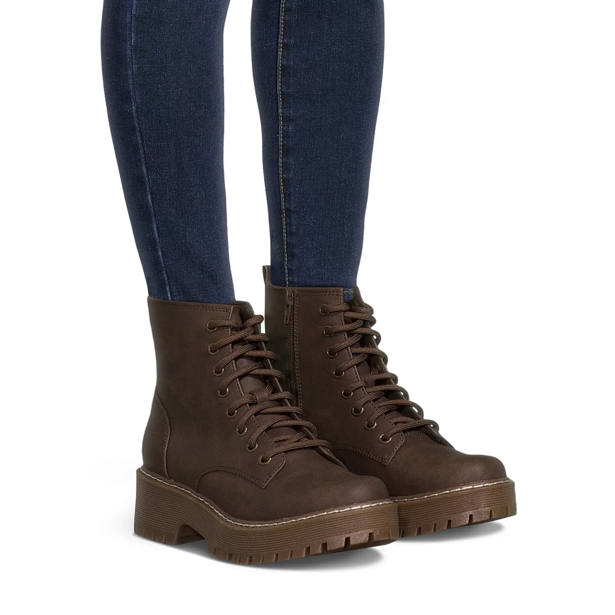 Women's Lug Sole Combat Boots