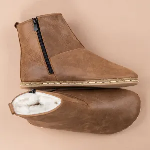 Women's Zaragoza Barefoot Boots with Fur